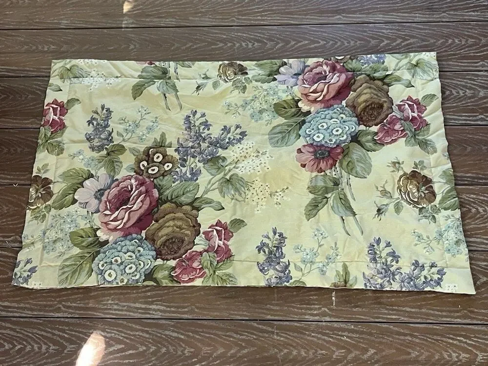 Floral King Sham Pillowcase Orleans chelsea Creations